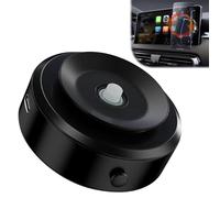 Double-Sided Phone Holder: Innovative Dual Suction Cup and Magnetic Design, Magnetic Car Suction Cup Holder, Magnetic Suction Phone Mount (Black)