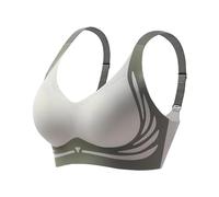 Hohny Super Gather Bra| Wireless Push-Up Bra, Comfortable Gather Bra, Soft Comfortable Gather Bra, Lift Bra Women (Green,2XL)