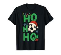 HoHo Chapeau de Père Noël Ballon de Football de Noël T-Shirt