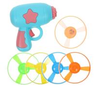 Hohopeti 1 Ensemble Disque Volant Interactif pour De Jouets Amusants Bleu avec Disques Non Lumineux Et Lumineux pour Extérieur Et Interaction avec Animal De Compagnie