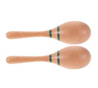 Hohopeti 1 Paire Maracas Bois pour Garçon Fille Instruments pour Éducatif de Rythme pour Performances Outil de Développement Sensoriel et Cognitif
