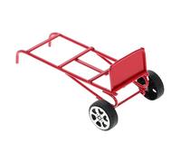 Hohopeti 10 Chariot à Main Décoratif pour Scènes Miniatures Modèle Compact pour Photographie et Collection Accessoire pour Maison de Poupée