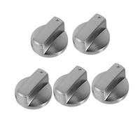 Hohopeti 10 Pièces bouton de l'interrupteur en métal brûleur de cuisinière à gaz boutons de commande de cuisinière à gaz four à gaz batterie de cuisine four grille- allumage du poêle