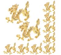 Hohopeti 10 pièces Dragonfly Metal Hairpin Charms Retro Design For DIY Hair Accessories Women Craft Supplies