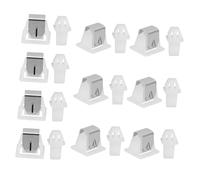 Hohopeti 10 pièces Kit pour Verrou de Porte de Sèche-linge Remplacement Facile et Accessoires pour Fixation et Réparation Rapide