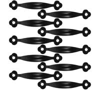 Hohopeti 10 Pièces Poignée de Meuble Cuisine Alliage Tirage Armoire et Commode Vintage Résistant Corrosion Poignées pour Placard et Dresser Facile à Installer