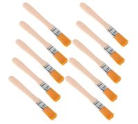 Hohopeti 10 Pinceaux de Fouille en Bois pour Garçon et Filles Kit Archéologique Éducatif Brosses pour Nettoyage et Creusement Ensemble 10 Pièces pour Apprentissage Scientifique et Jeux
