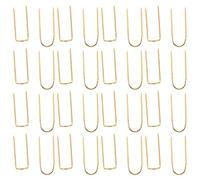 Hohopeti 100 pièces Épingles Couture Dorées Double Pointe U Forme Aiguilles Fixation Précise pour Patchwork Tapisserie et Décoration Maison Lot