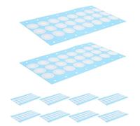 Hohopeti 100 Pièces Film respirant pour la culture des champignons autocollant White