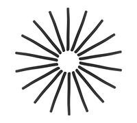 Hohopeti 100 Pièces Protège Crochets PVC Antidérapants pour Cintres Embouts de Protection Souples et Résistants pour Rangement Vêtements Capuchons Protecteurs pour Crochet Métallique