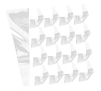 Hohopeti 100 Sachets Transparents pour Bouquets, Manchons D'emballage Décoratifs en Plastique Opp 3 Microns, Pochettes Individuelles pour Fleurs, Paquet à Bouquets pour Fleuristes,