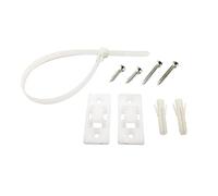 Hohopeti 10ensemble De Sécurité Pour Meubles Kit De Anti-basculement Plastique Pour Et Commodes Pour Garçon Fille Et Animaux Blanc