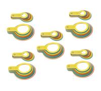 Hohopeti 10ensembles Outils De Mesure De Fruits De Cercles De Classification Pour Mesure Précise Des Poires Et Pratique Et Pour Classement
