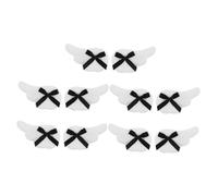 Hohopeti 10pièces Pins à Cheveux Pour Petite Fille Avec Nœud Ruban Pince Barrettes à Cheveux Avec Petit Nœud Pour Fêtes Scolaires