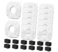 Hohopeti 12 Ensembles Pet Water Fountain Replacement Filters Active Filtration for Cat and Dog Bowls Easy Install Compatible with Multiple Brands Odor and Impurity Removal