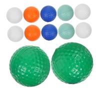 Hohopeti 12 pièces Balles Anti-Stress Mini pour Garçon Fille Balles de Golf PU Souples Durables Jouets Sensoriels pour Cadeaux et Accessoires de Fête Couleur Aléatoire Couleur Aléatoire