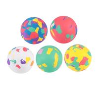 Hohopeti 12 pièces Balles Rebondissantes Mousse EVA Colorées Sauteur Élastique pour Garçon Fille Balle de Jeu Sûre et Souple Cadeau Anniversaire et Loisirs