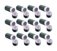 Hohopeti 12 pièces Kraft Paper Essential Oil Tube Boxes Round Cardboard Jars For Tea Incense Storage