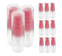 Hohopeti 12 Pièces Lot de Flacons Rechargeables avec Pompe pour Lotion Bouteilles de Voyage Transparentes Pet Distributeurs Portables pour Crèmes et Cosmétiques Conformité Réglementaire