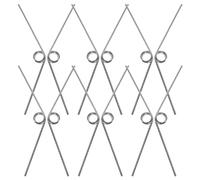 Hohopeti 12 pièces Lot de Ressorts de Rechange pour Sécateurs de Jardin Acier Inoxydable Ressort Volute Pratique pour Outils de Installation Facile et Résistante Accessoires de