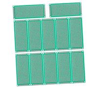 Hohopeti 12pièces Plaque De Circuit Imprimé Matériel Époxy pour Expérimentations Électroniques Et Prototypage