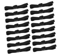 Hohopeti 16 pièces Lacets Réglables pour Chaussures à Crampons Aération Sangles Robustes pour Sandales Aérateur Pelouse Accessoire Jardinage Unisexe pour Entretien Gazon