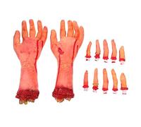 Hohopeti 1ensemble Décorations Halloween Réalistes avec Coupées Et Membres Brisés Accessoires Horreur pour Maisons Hantées Et Effrayantes