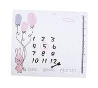 Hohopeti 1ensemble Plaid De Croissance Accessoire Photo Mémorial Doux Et Confortable pour Capturer Les Moments Précieux