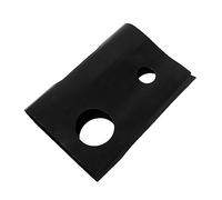 Hohopeti 1pièce De Plaque De Couvre-brûleur De Cuisinière Réutilisable Chaleur Jusqu à Facile à Nettoyer Tapis De Pour Gazinière Antiadhésif Et Noir