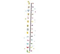 Hohopeti 1pièce Sticker Mural De Mesure De Hauteur Pour Autocollant Décoratif Motif Animal Cartoon Échelle De Amusante Et Pratique Pour Chambre