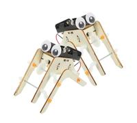 Hohopeti 2 Ensembles Kit de Construction Robot Araignée Bois DIY Éducatif Apprentissage et Assemblage Manuel pour Garçon Fille Bois Stimulant la Curiosité et la Découverte