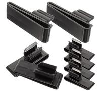 Hohopeti 2 Ensembles Lot de Clips pour Transporteur de Golf pour Putter Fixation et Légère Support pour Clubs Accessoires Pratiques pour Golfeurs