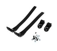 Hohopeti 2 Ensembles Set de Sangles Durables pour Patins à roulettes Fixation Réglable PVC Écologique avec Vis Accessoires Pratiques pour Chaussures de Roller Adultes