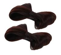 Hohopeti 2 Pcs Épingles à Cheveux Nœud pour Chignons Perruques, Accessoires de Coiffure Stylés et Confortables pour Femmes, Mariage et Soirées
