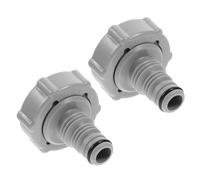 Hohopeti 2 pièces Adaptateur Tuyau de Vidange Piscine Ø32 mm Connecteur Compatible Ph Raccord pour Nettoyeur et Tuyau Eau Installation Facile 2pcs