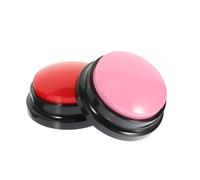 Hohopeti 2 pièces Boutons Parlants pour Chiens et Chats Enregistreurs Sonores Interactifs Accessoires de Dressage et Communication pour Animaux de Compagnie et Personnalisable