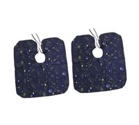 Hohopeti 2 pièces Cape de Coiffure pour Garçon Fille Motif Étoile Noire Imperméable et Anti-statique Tablier Coupe Cheveux pour Salon et Usage Maison Adapté Teinture et Coupe