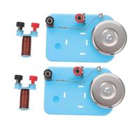 Hohopeti 2 pièces Cloche Électrique Expérimentale pour Laboratoire de Physique Outil Pédagogique Compact et Portable pour Expériences Scolaires