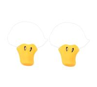 Hohopeti 2 pièces Décoration Nez Canard Réaliste pour Cosplay et Fête Accessoire Animal Drôle avec Bande Élastique pour Halloween et Carnaval