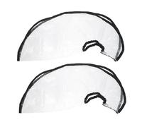 Hohopeti 2 pièces Entonnoir de Lavage Cheveux PE Confortable Outil Coiffure Professionnel pour Soins Rinçage Coloration et Traitements Capillaires à Domicile