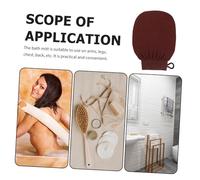 Hohopeti 2 pièces Exfoliants pour Lot de Rayon de Bain Doux pour Corps Entier Élimination Peaux Mortes Nettoyage Profondeur pour Jambes Bras Dos Usage Hôtel et Maison