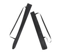 Hohopeti 2 Pièces Housse de Transport pour Parapluie Sangle de Rangement Étanche et Pratique pour Parapluies Pliants Noir et Design Compact pour Usage Extérieur