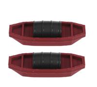 Hohopeti 2 Pièces Miniature Vintage Sailboat Models Plastic Nautical Figurines Small Sailboat Ornaments for Fairy Garden Table Ocean Theme Décor