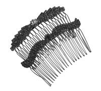 Hohopeti 2 Pièces Peigne Mariée Métallique à Étincelants Accessoires Cheveux Élégants pour de Mariage et Usage Quotidien Fixation Sécurisée et Confort Longue Durée