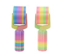 Hohopeti 2 Pièces Peinture sur Toile Outil Plastique pour Art Rhinestone DIY Lisse et Ergonomique pour Broderie Accessoires de Loisirs Créatifs et Projets de Gravure