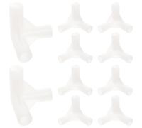 Hohopeti 20 pièces Canopy Tent Frame Fittings Plastic Connectors Lightweight Outdoor Tent Replacement Parts