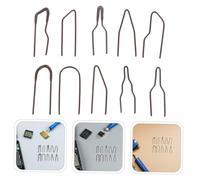 Hohopeti 20 Pièces Wood Burning Pen Tips Set Heat Resistant Pyrography Nibs With Multiple Shapes For Detailed Engraving Wood And Leather Wire Tips For DIY Crafting