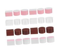 Hohopeti 24 Pièces Miniature Dollhouse Tissue Box Mini Bathroom Living Accessory Elegant Decorative Holder for Mini Dollhouse