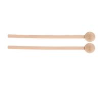 Hohopeti 2pièces Baguettes De Percussion Bois Durables pour Garçon Fille Maillets Xylophone Orff Bâtonnets Bois Sécurisés Et Clair pour Éducation Musicale Maternelle