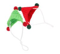 Hohopeti 2pièces Lot de Chapeaux Tricotés Triangle pour Hamster Cochon Petit Animal De Compagnie Déguisement Cosplay pour Photos Décorations De